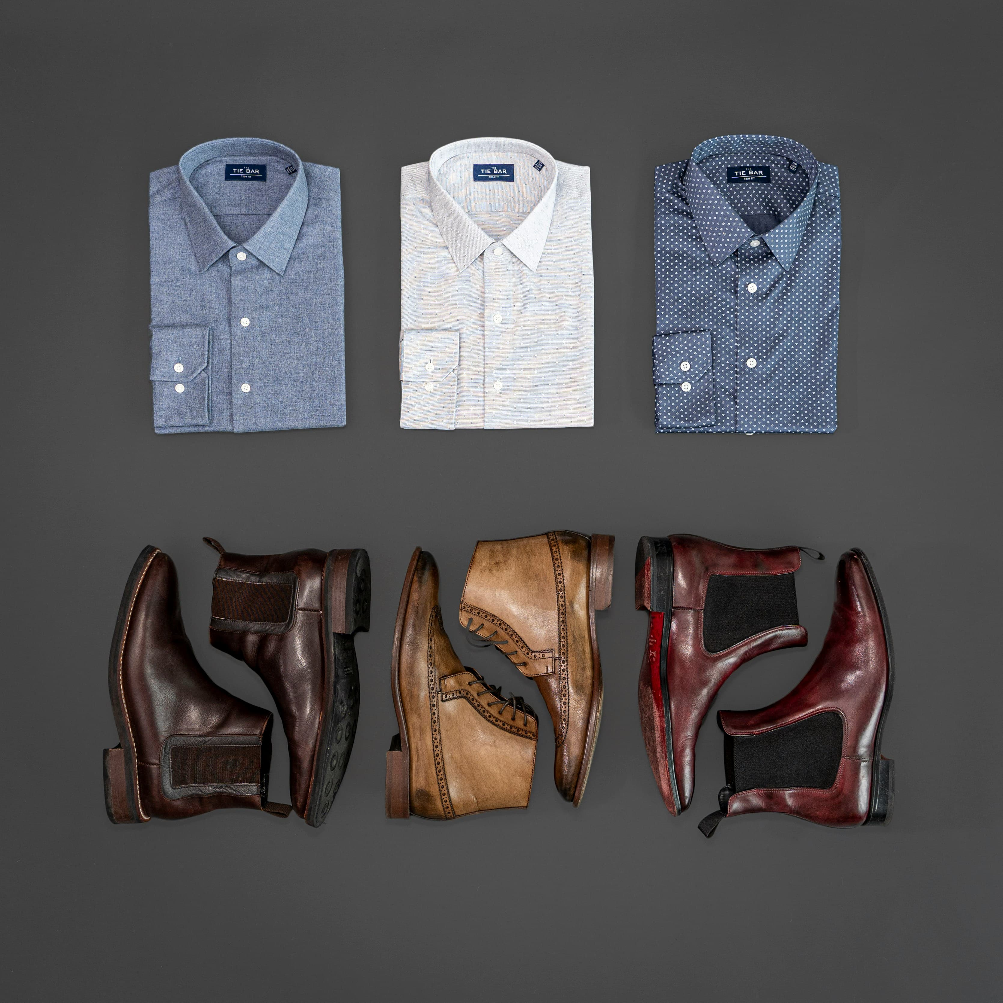 arranged clothes image